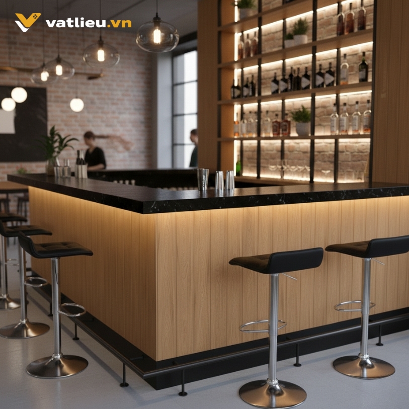Tấm ốp nhựa ASA ốp quầy bar Tấm ốp nhựa ASA ốp quầy bar